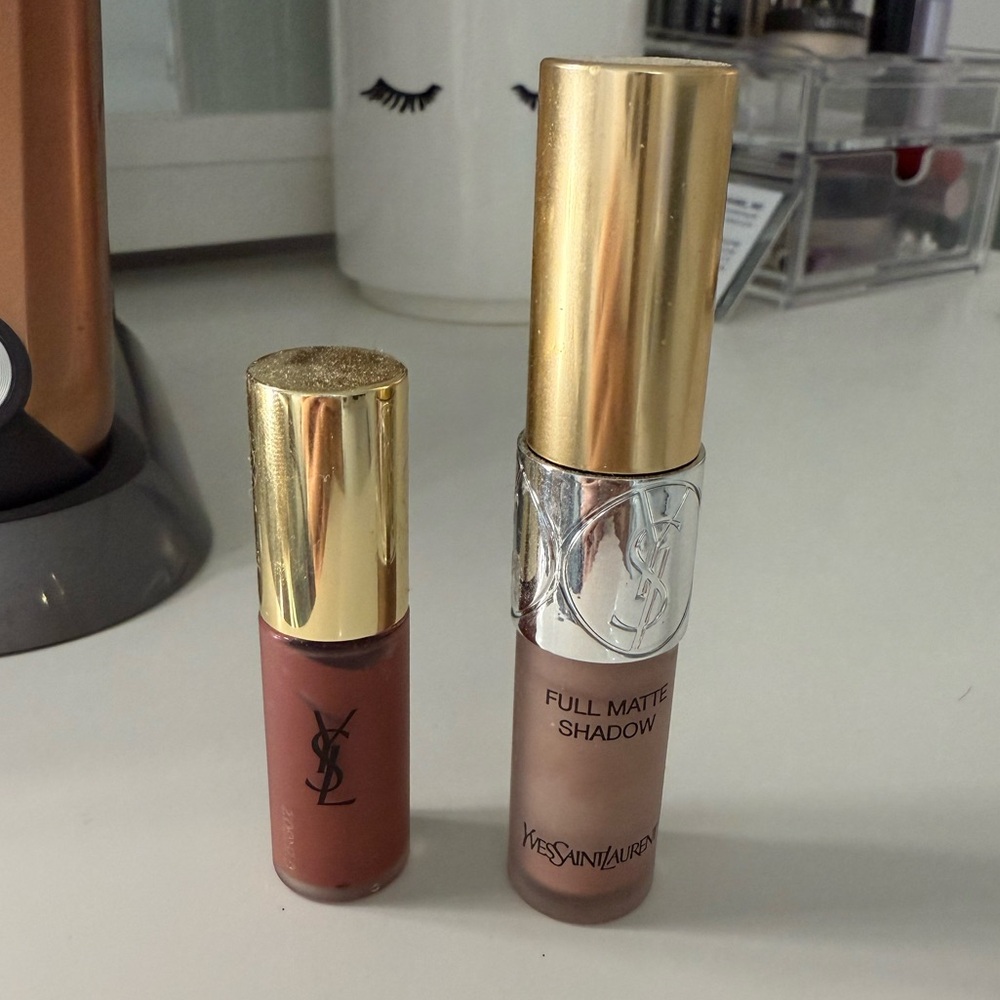 YSL lip tint & eye shadow